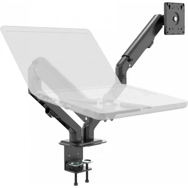 Monitorhalterung Vision VFM-DAD/4 27 Zoll Schreibtisch Schwarz Bolt-through