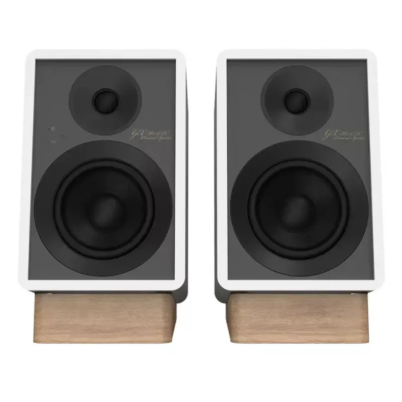 Onkyo 2-Wege-Lautsprecher GX-30ARC — 2.0 Kanäle, Kabelgebunden & Kabellos, 50 W RMS, 55–20000 Hz, Grau/Weiß