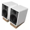 Onkyo GX-10DB 2-Wege kabelgebundener & kabelloser Lautsprecher 2.0 30 W, 70–20000 Hz, Grau/Weiß