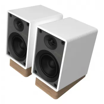 Onkyo GX-10DB 2-Wege kabelgebundener & kabelloser Lautsprecher 2.0 30 W, 70–20000 Hz, Grau/Weiß