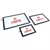 Einzelbilderrahmen Reflecta LED Light Pad A4 Super schlank Schwarz 31x21 cm