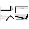 Einzelbilderrahmen Reflecta LED Light Pad A4 Super schlank Schwarz 31x21 cm