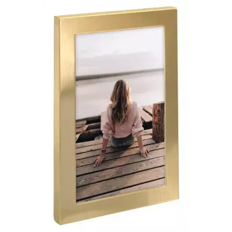 Einzelbilderrahmen Hama Riva Gold Aluminium 140x190mm