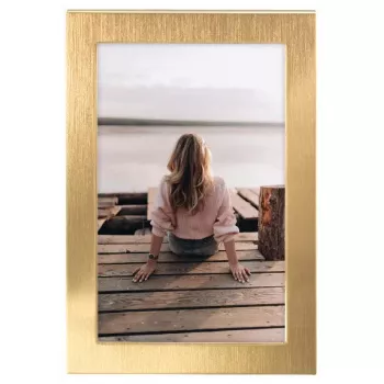 Einzelbilderrahmen Hama Riva Gold Aluminium 140x190mm