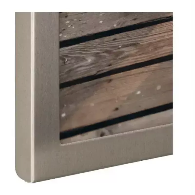 Einzelbilderrahmen Hama Riva Titanium Aluminium Glas 140x190mm
