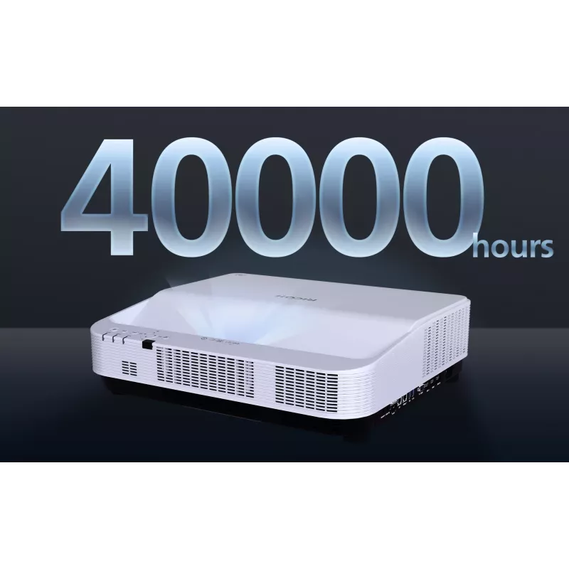Ricoh PJ UHL3660 Ultra-Kurzdistanzprojektor 6500 ANSI Lumen DLP UHD 4K (3840x2160) Weiß