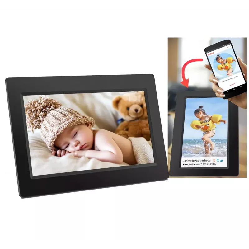 Digitaler Bilderrahmen Denver PFF-1015B 10,1 Zoll Touchscreen WLAN 16 GB