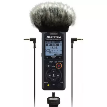Diktiergerät OLYMPUS LS-P5 Kit — 24-Bit-Audioaufnahme, 8 GB interner Speicher