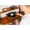 Riemengetriebener Audio-Plattenspieler Lenco LS-55WA Holz Halbautomatisch USB Bluetooth