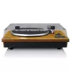 Riemengetriebener Audio-Plattenspieler Lenco LS-55WA Holz Halbautomatisch USB Bluetooth