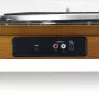 Riemengetriebener Audio-Plattenspieler Lenco LS-55WA Holz Halbautomatisch USB Bluetooth