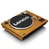 Riemengetriebener Audio-Plattenspieler Lenco LS-55WA Holz Halbautomatisch USB Bluetooth