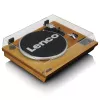 Riemengetriebener Audio-Plattenspieler Lenco LS-55WA Holz Halbautomatisch USB Bluetooth
