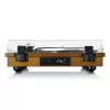 Riemengetriebener Audio-Plattenspieler Lenco LS-55WA Holz Halbautomatisch USB Bluetooth
