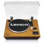 Riemengetriebener Audio-Plattenspieler Lenco LS-55WA Holz Halbautomatisch USB Bluetooth