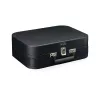 Koffer-Plattenspieler Lenco TT116BK mit integrierten Lautsprechern – tragbarer Vinyl-Player, schwarz