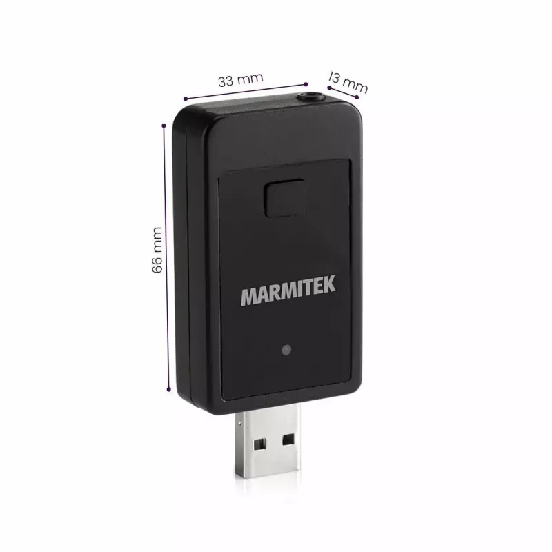 Audio-Kabel Marmitek BoomBoom 50 3,5 mm 30 m Schwarz
