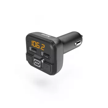 Hama 00014163 FM-Transmitter 87,6–107,9 MHz Zigarettenanzünder Schwarz
