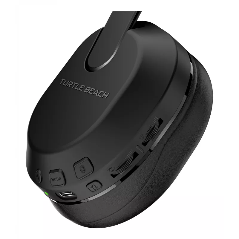 Turtle Beach Stealth 500 Schwarz PC Kabelloses Gaming-Headset mit bis zu 40 Std. Akkulaufzeit und Bluetooth für PC, PS5, PS4 und Mobilgeräte