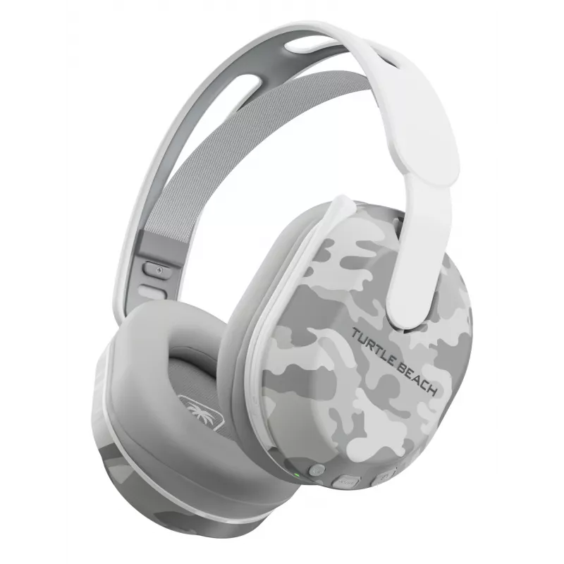 Turtle Beach Stealth 500 Arctic Camo PlayStation Wireless Gaming-Headset mit bis zu 40 Std. Akkulaufzeit und Bluetooth für PS5, PS4, PC und Mobile