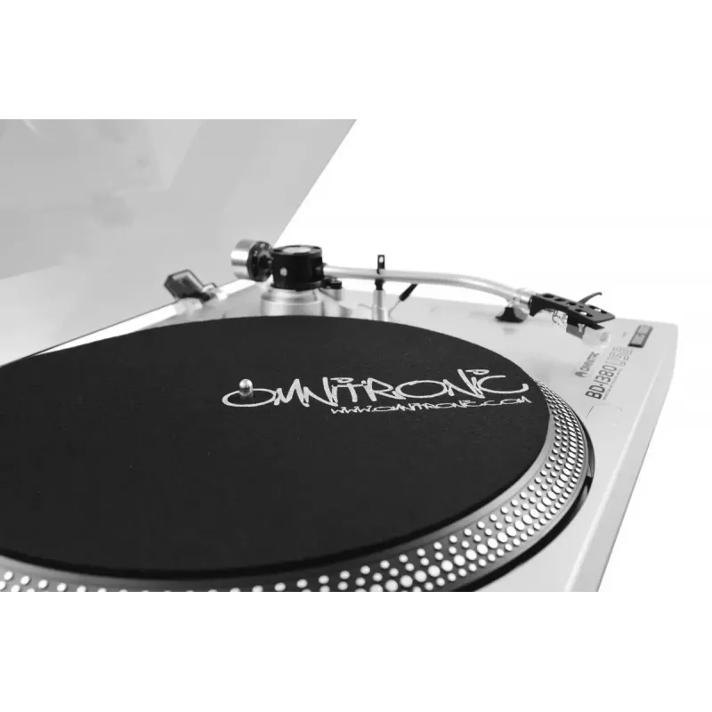 Riemengetriebener DJ-Plattenspieler Omnitronic 10603043