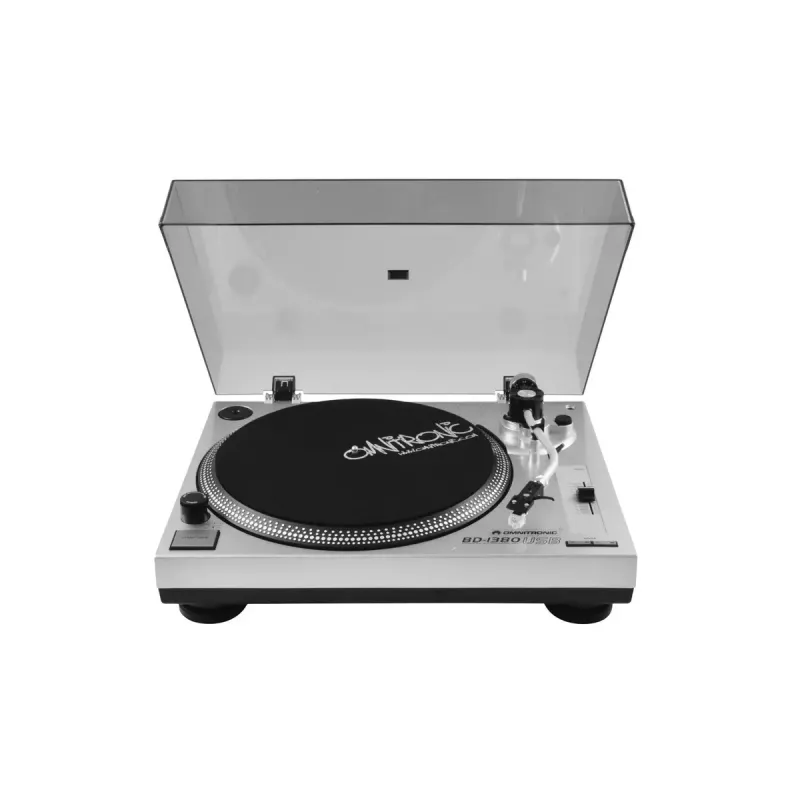 Riemengetriebener DJ-Plattenspieler Omnitronic 10603043