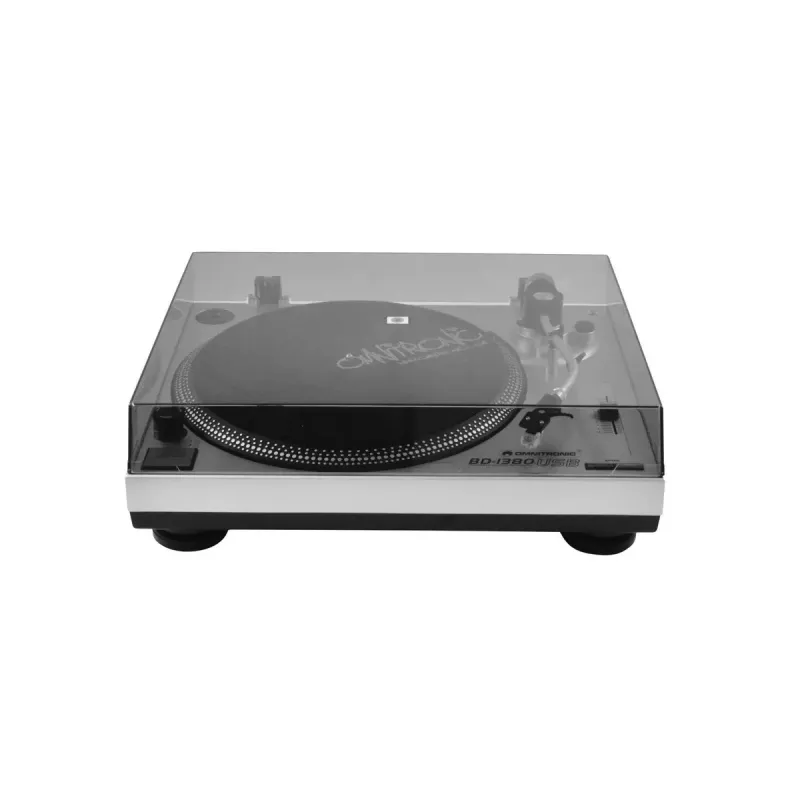 Riemengetriebener DJ-Plattenspieler Omnitronic 10603043