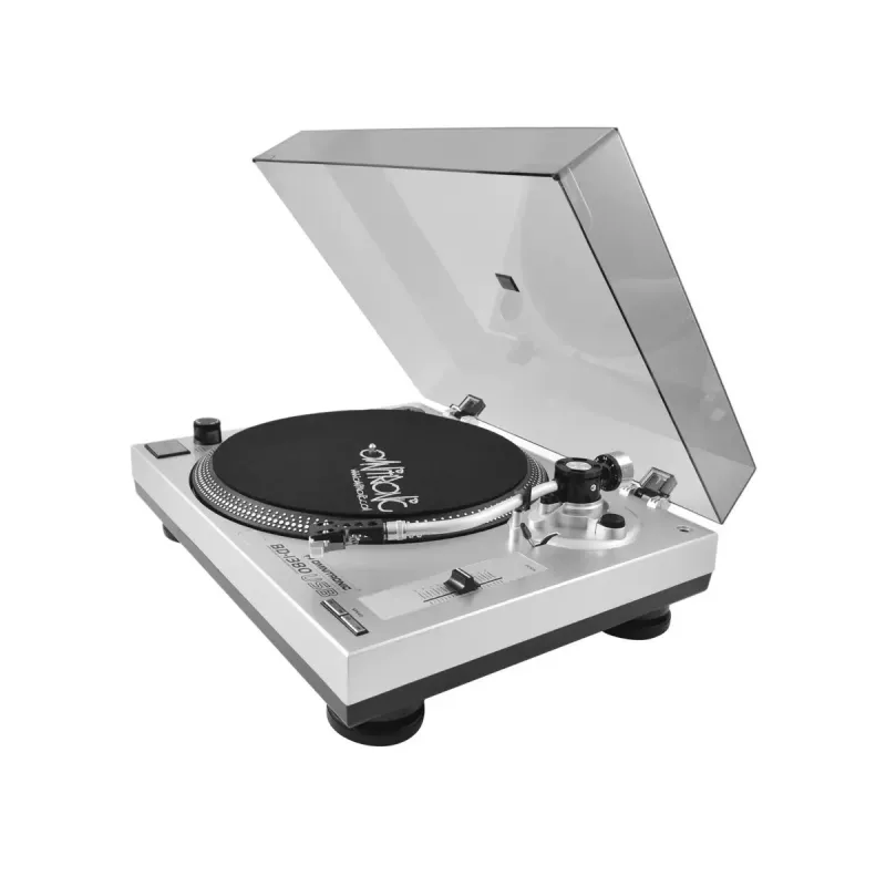 Riemengetriebener DJ-Plattenspieler Omnitronic 10603043