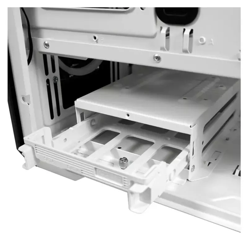 PC-Gehäuse LC-Power Holo-1_X Midi Tower Weiß