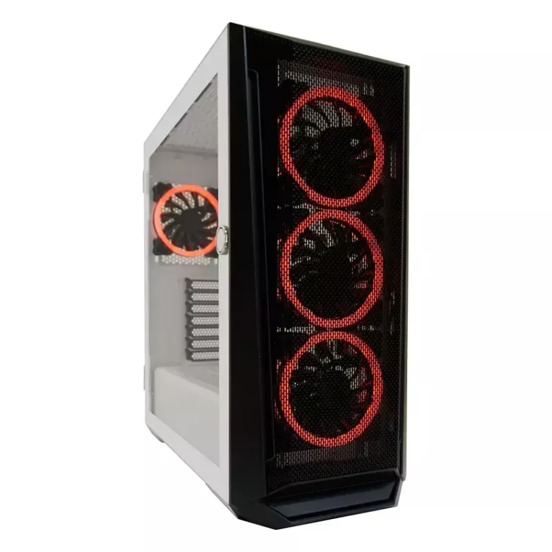 PC-Gehäuse LC-Power Holo-1_X Midi Tower Weiß