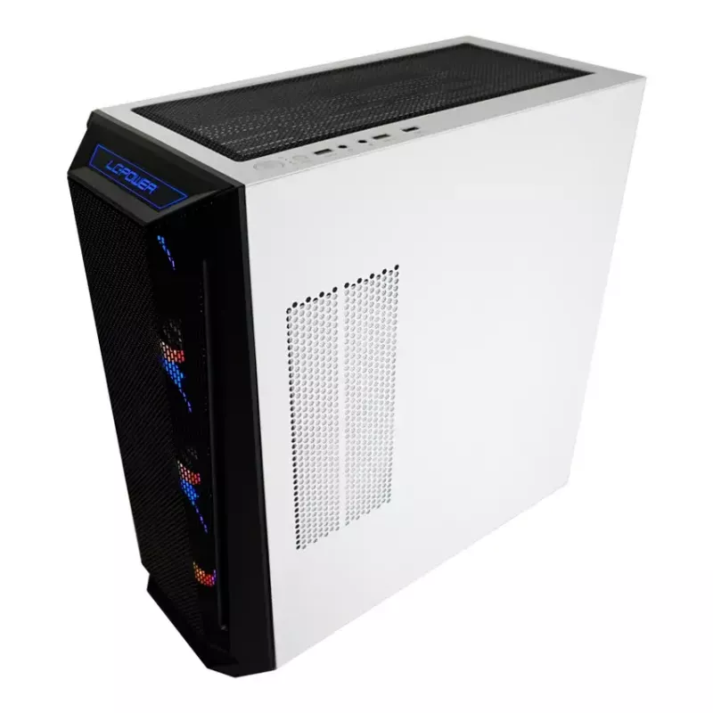 PC-Gehäuse LC-Power Holo-1_X Midi Tower Weiß