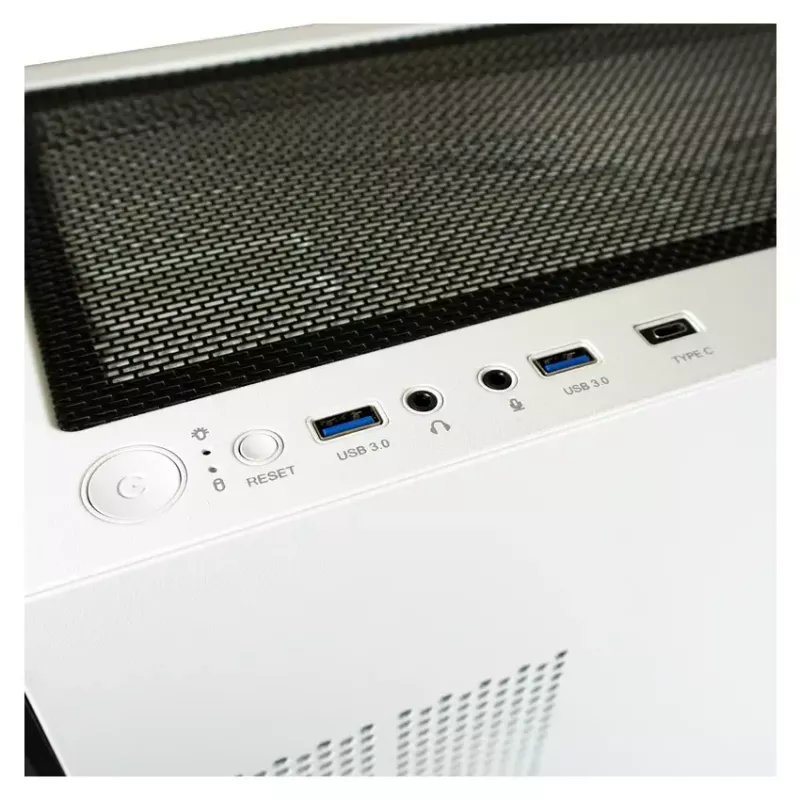 PC-Gehäuse LC-Power Holo-1_X Midi Tower Weiß