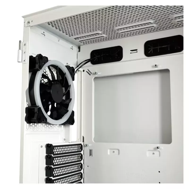PC-Gehäuse LC-Power Holo-1_X Midi Tower Weiß
