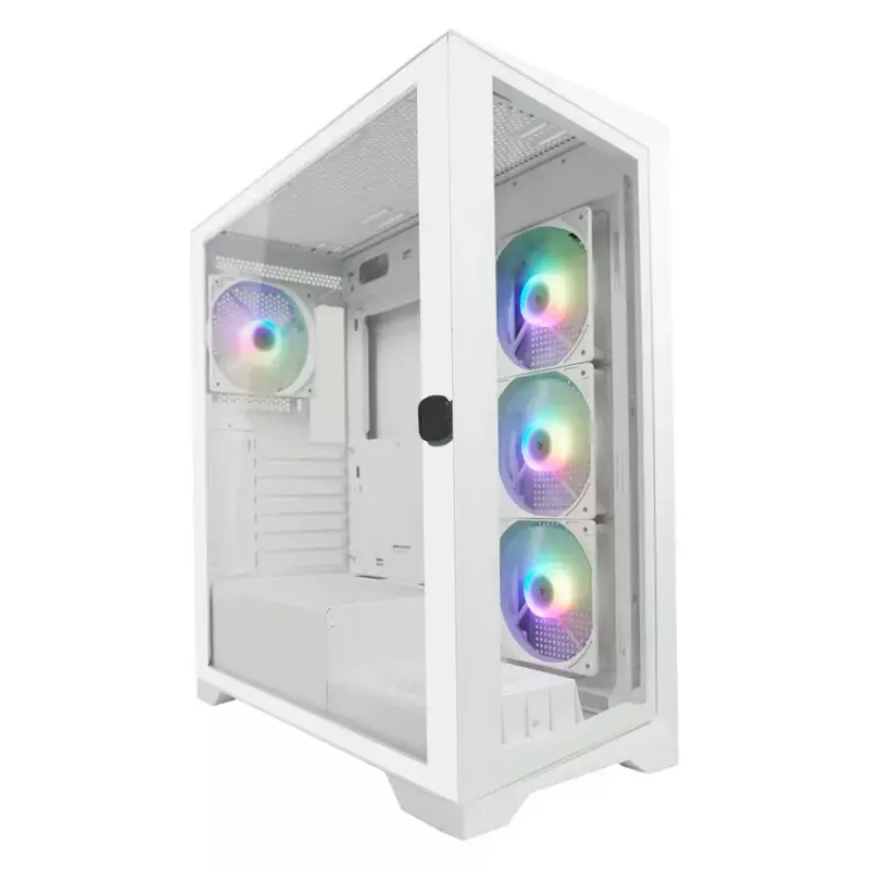 PC-Gehäuse LC-Power LC-7041B-ON Midi Tower Weiß