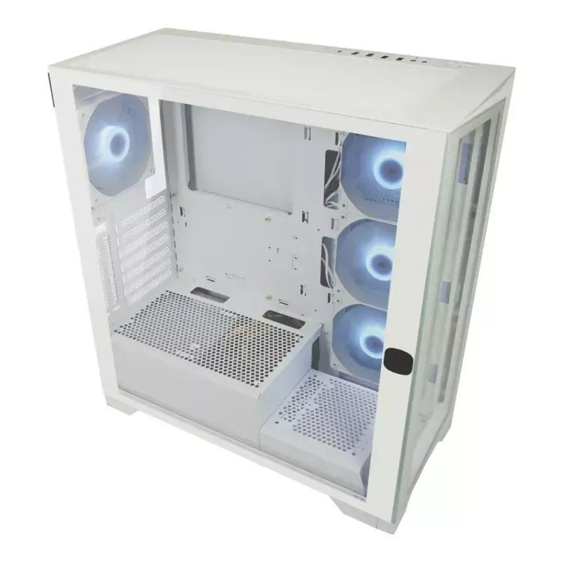 PC-Gehäuse LC-Power LC-7041B-ON Midi Tower Weiß