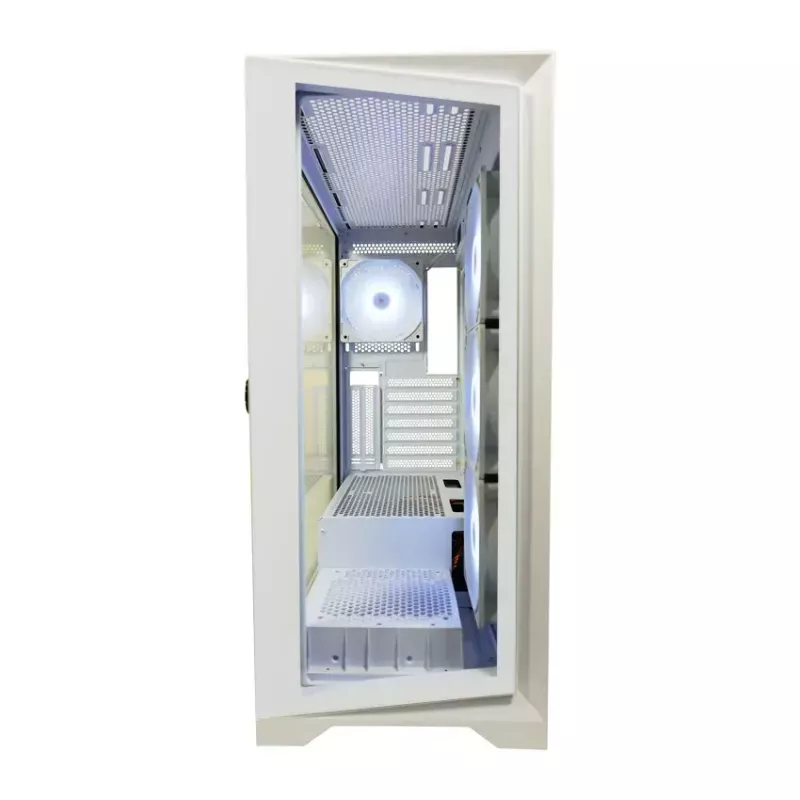 PC-Gehäuse LC-Power LC-7041B-ON Midi Tower Weiß