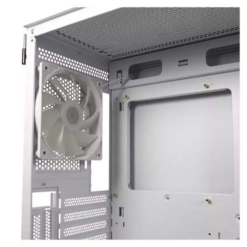 PC-Gehäuse LC-Power LC-7041B-ON Midi Tower Weiß