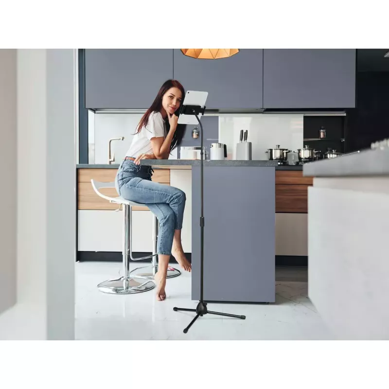 Aktive Halterung Durable TWIST COMBI für Mobiltelefon Smartphone Tablet Schwarz