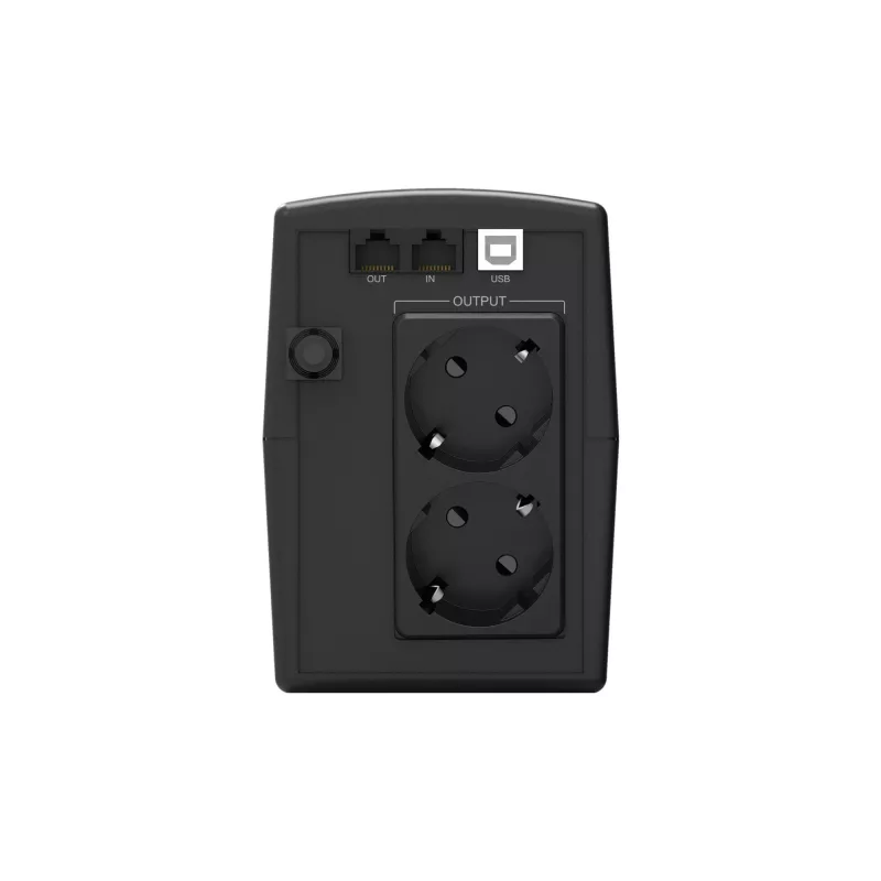 Conceptronic ZEUS 650VA 360W USV, Schuko-Steckdose, Line-Interactive, 0,65 kVA, 360 W, 220 V, 240 V, 220 V