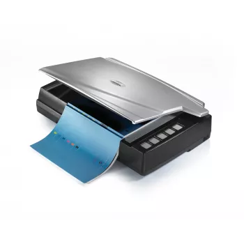 Plustek OpticBook A300 Plus Flachbettscanner 600 x 600 DPI A3 Schwarz, Silber