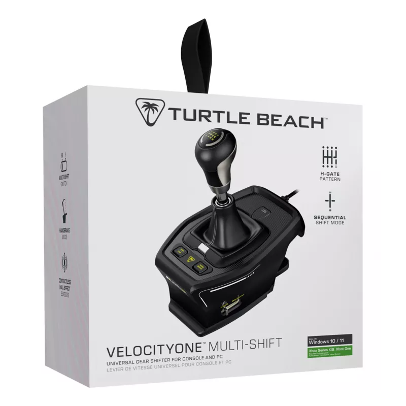 Turtle Beach VelocityOne Multi-Shift Shifter TBS-0001-05 – kompatibel mit Flug- und Rennsteuerungen