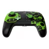 Gamepad PDP REMATCH Wired Controller 1-Up Glow in the Dark für Nintendo Switch, USB, 3m Kabel, D-pad, Home-Taste, Schwarz/Grün