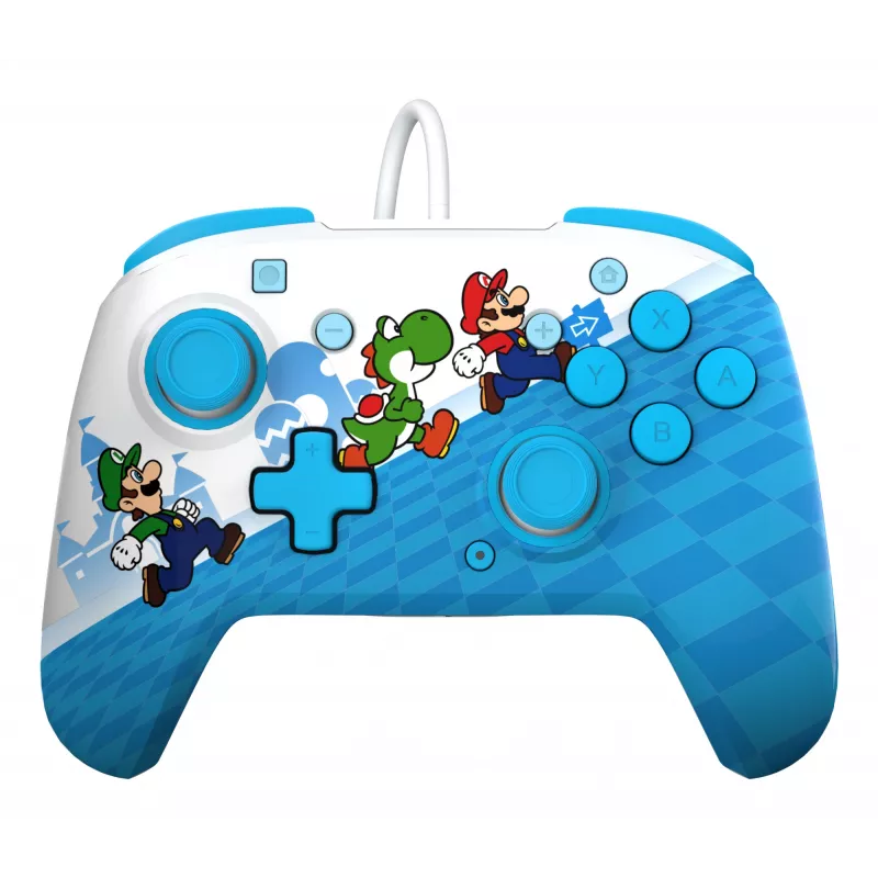 Gamepad PDP Mario Escape REMATCH für Nintendo Switch — Kabelgebundenes USB, D-Pad, Home-Taste, Mehrfarbig