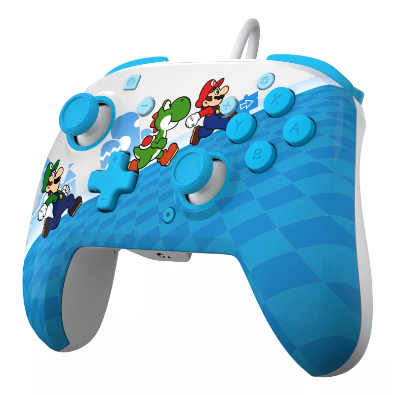 Gamepad PDP Mario Escape REMATCH für Nintendo Switch — Kabelgebundenes USB, D-Pad, Home-Taste, Mehrfarbig