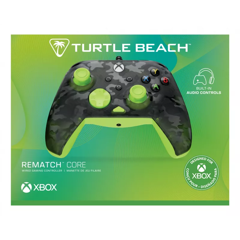Gamepad Turtle Beach Rematch Core Schwarz Grau Gelb USB Kabelgebunden