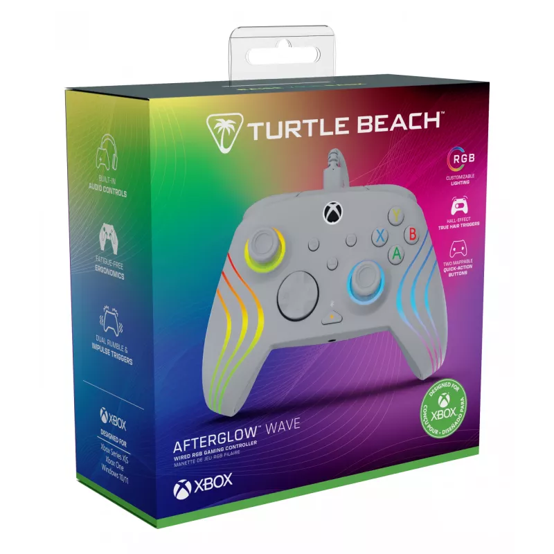 Gamepad Turtle Beach Afterglow Wave Grau USB PC Xbox Series