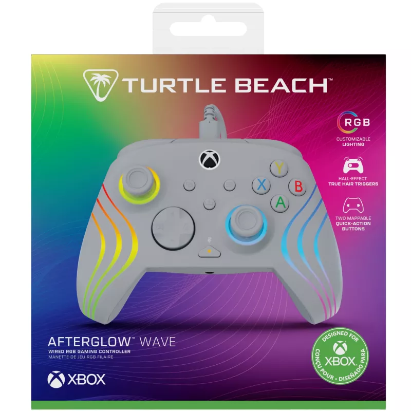 Gamepad Turtle Beach Afterglow Wave Grau USB PC Xbox Series