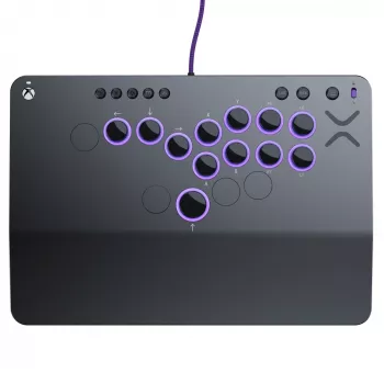 PDP Victrix Pro KO Leverless Fight Stick Grau USB Fightstick PC, Xbox Series S, Xbox Series X
