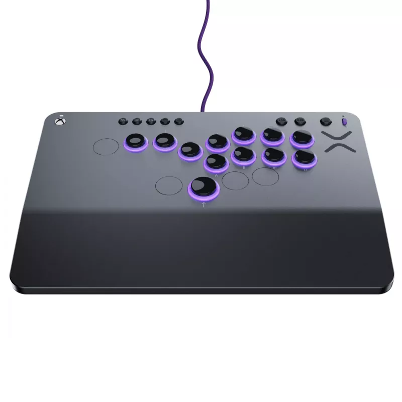 PDP Victrix Pro KO Leverless Fight Stick Grau USB Fightstick PC, Xbox Series S, Xbox Series X