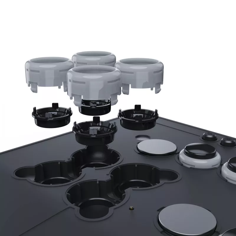 PDP Victrix Pro KO Leverless Fight Stick Grau USB Fightstick PC, Xbox Series S, Xbox Series X
